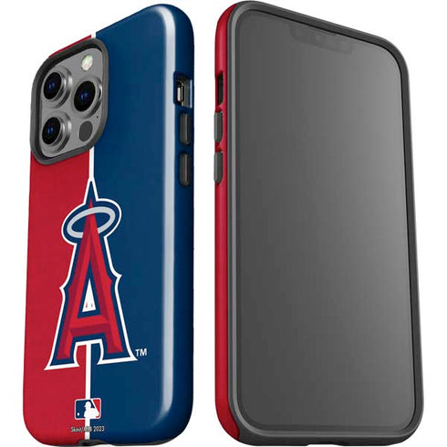 MLB Los Angeles Angels Split iPhone 15 Pro Impact Case